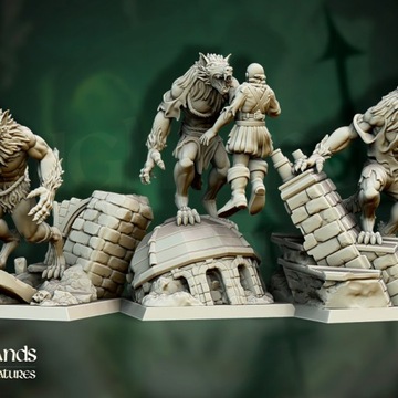 Werewolves Unit Highlands Miniatures