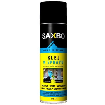 Klej w sprayu 500ml SAXBO