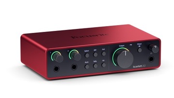 Focusrite Scarlett 2i2 4th Gen Interfejs Audio USB + ABLETON + ProTools