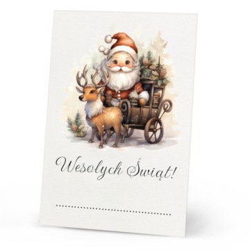 ПОДАРОЧНЫЕ ЭТИКЕТКИ праздники Новогодние бирки (10 шт.)