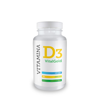 ВИТАМИН D3 VITAL GOLD VIT 2000 МЕ 120 таблеток