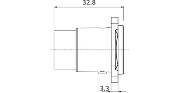 Панельный разъем Roxtone USB 3.0 RAU3D