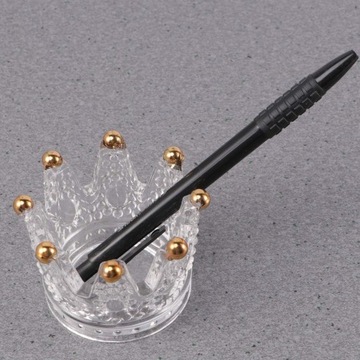 Набор акриловых тарелок Dappen из 2 предметов для макияжа с пузырьками для волос для девочек