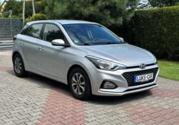 Hyundai i20 II Hatchback 5d Facelifting 1.0 T-GDi 100KM 2020 Hyundai i20 1.0T 100KM KLIMA Tempomat As. Pasa Bezwypadkowy Super stan, zdjęcie 34