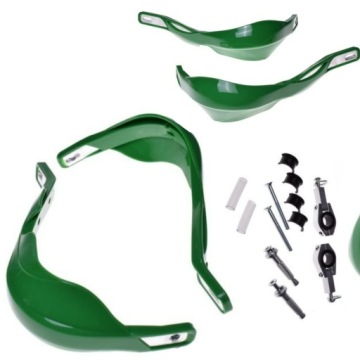 LEOSHI OSŁONY DŁONI HANDBARY Mx Enduro Cross ZIELONE Green