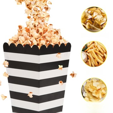 PUDEŁKO POPCORN DEKORACYJNE CUPCAKE 24 SZT