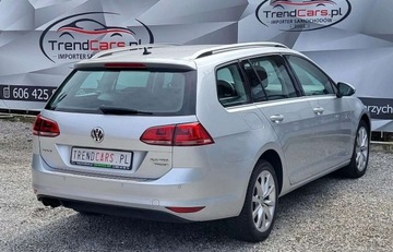 Volkswagen Golf VII Variant 2.0 TDI CR DPF BlueMotion Technology 150KM 2013 Volkswagen Golf 2.0 150 KM navi bezwypadkowy serwisowany Gwarancja Oplacony, zdjęcie 5