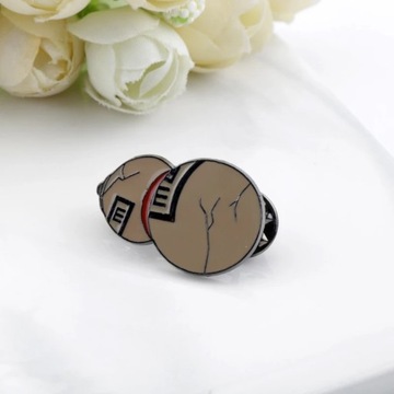 Nr 3 rozmiar Anime Cosplay Pin Mężczyźni Torba Ubrania Przypinka