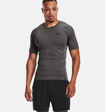 KOSZULKA MĘSKA SPORTOWA TRENINGOWA DO BIEGANIA TSHIRT HEATGEAR UNDER ARMOUR