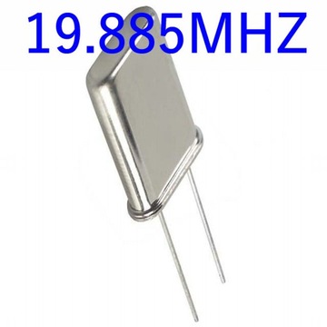 Oscylator rezonator kwarcowy 19.885MHZ HC-49U 1zt