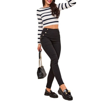 HL-303 BLACK TREGGINSY DAMSKIE L/XL - 41