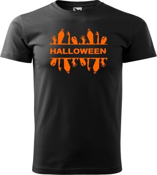 Strój Halloween Koszulka dziecięca Dynia Duszek