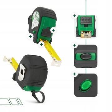 Рулетка резиновая рулонная Stalco 10 м