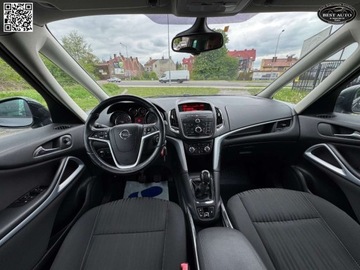 Opel Zafira C Tourer 1.4 Turbo ECOTEC 140KM 2012 Opel Zafira 7 osobowy -Tourer- Szwajcaria - Po przegladzie olejowym Gwara, zdjęcie 28