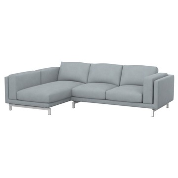 NOCKEBY Pokrycie lewej leż., Velvet Silver