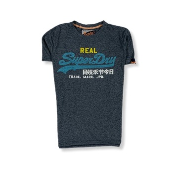 Superdry T-Shirt Koszulka Męska Unikat Logo M L