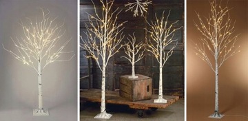 ДЕКОРАТИВНАЯ БЕРЕЗА 120см светодиодные рождественские гирлянды