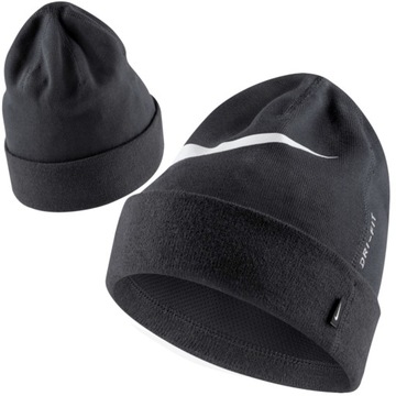 CZAPKA NIKE BEANIE TEAM ZIMOWA SPORTOWA CIEPŁA NA TRENING SZARA ONE SIZE