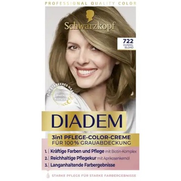 Schwarzkopf Diadem farba ciemny blond 722