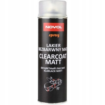 NOVOL-SPRAY CLEARCOAT MATT 500ML
