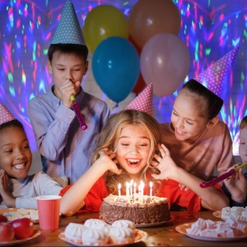 ВРАЩАЮЩАЯСЯ СВЕТОДИОДНАЯ ЛАМПОЧКА RBG DICO BALL POWERFUL XL