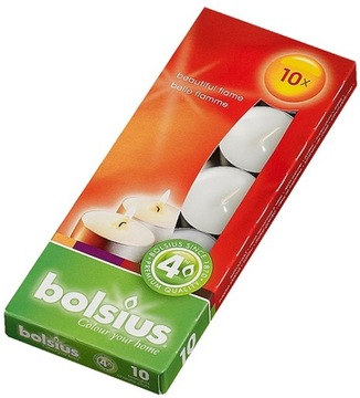 BOLSIUS Świeczki Podgrzewacze 4h TEALIGHT box A'10