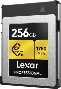 Lexar CFexpress Type B Pro Gold R1750/W1500 256 ГБ