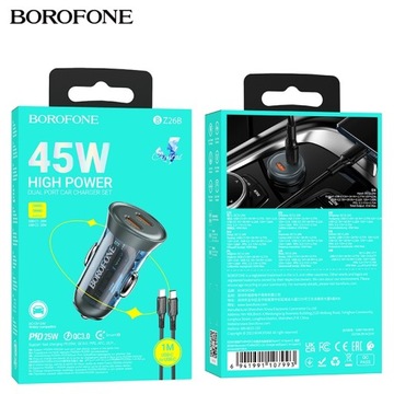 Быстрое зарядное устройство Type C USB-C PD 45 Вт для Samsung A33 A34 A35 A53 A54 A55