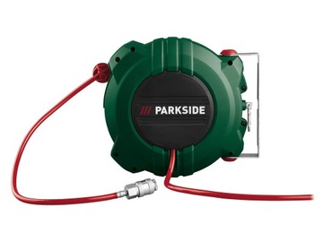 PARKSIDE PDST 5 B2 Wąż pneumatyczny sprężone powietrze bęben automatyczny