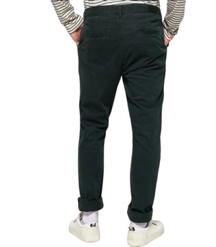 Spodnie Superdry męskie chinosy slim bawełna W32