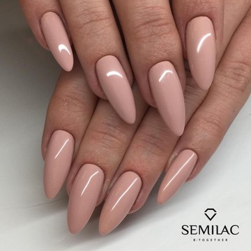 Semilac 135 Frappe UV -светодиодный гибридный лак 7 мл + SEOL файл