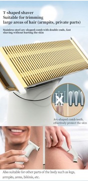 Электрический женский эпилятор для удаления волос Lady Sha