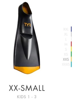 TYR Płetwy treningowe Flex fin 2.0 rozmiar XXL