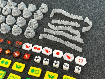 Постройки, жетоны, горы для Dune War для Арракиса | Пакет обновления «Дюна»