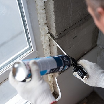 Пистолет для монтажной пены металлический + регулировка