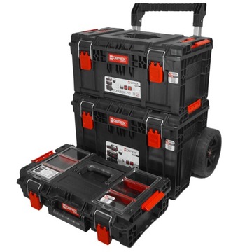 Zestaw SKRZYNEK z kółkami QBRICK PRIME SET 1 VARIO