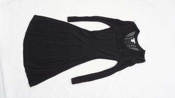 H&M elegancka dzianinowa sukienka z ażurem r S