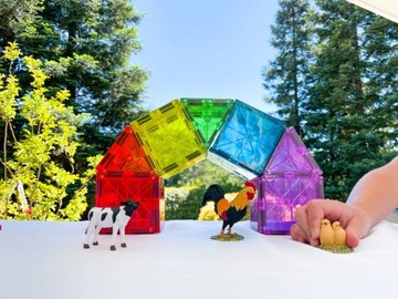 MAGNA TILES Магнитные конструкторы Metropolis City 110 шт.