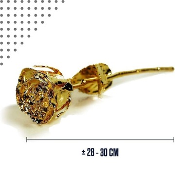 ВЕЧНАЯ РОЗА, ЗОЛОТО 24 КАРАТ, ПОДАРОК ​​НА ЖЕНСКИЙ ДЕНЬ ПОДРУГЕ И ЖЕНЕ