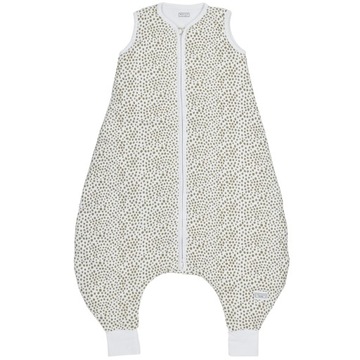 Meyco Baby Cheetah śpiworek z nogawkami - taupe - 80cm