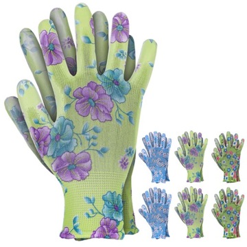 Rękawiczki rękawice ogrodowe robocze precyzyjne elastyczne 6PAR r. 7