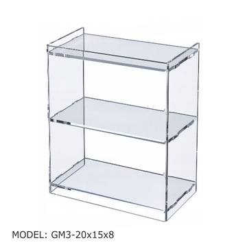 Gablotka 20x15x8 z plexi 3mm, Regał na ekspozycję
