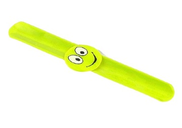 OPASKA ODBLASK DLA DZIECI na rękę rower EMOTKI mix