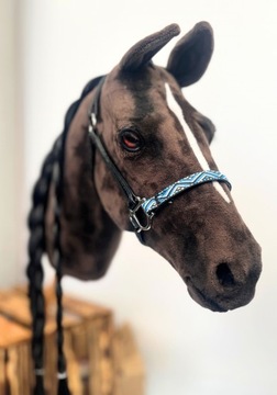 Szyty kantar dla hobby horse realistik - różne kolory