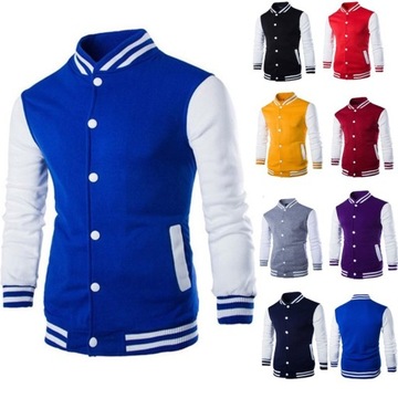 Fashion Slim Fit Baseball Men's Coat Personalized