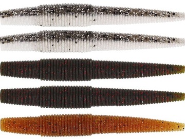 Westin Ned Worm Clear Water Mix 11cm (5szt.)