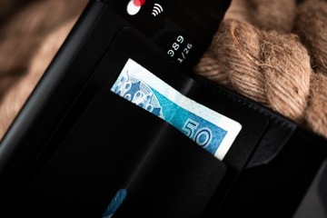 Кошелек с карточным механизмом доступа, RFID, маленький