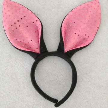 1шт повязка на голову с пасхальным кроликом