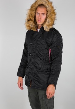 Alpha Industries kurtka męska parka z kapturem N3B VF 59 r. XXL