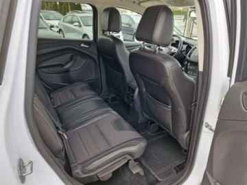 Ford Kuga II SUV 2.0 Duratorq TDCi 163KM 2013 Ford Kuga Sliczna biala Titanium 2.0 TDCI 163KM Naped 4x4 200tys km orygin, zdjęcie 19